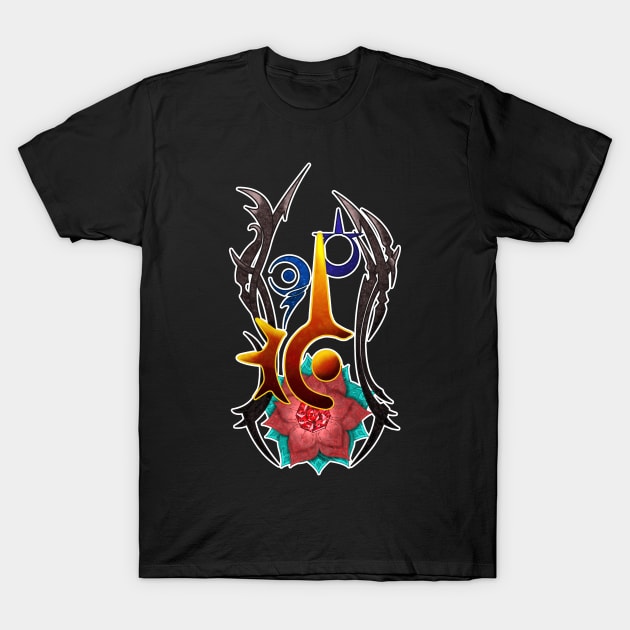 Red Mage T-Shirt by SileniaDream